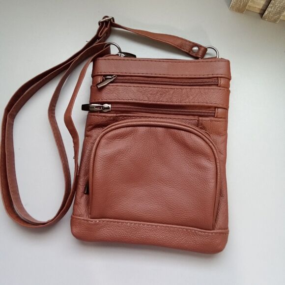 Unbranded Handbags - Unbranded Shoulder Bag Handbag Purse Cross Body Organizer Phone Pocket 7"X9"X1"